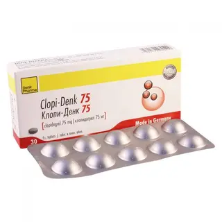 კლოპი დენკი ტაბლეტი 75მგ #30 0 Clopi-Denk tab 75mg #30