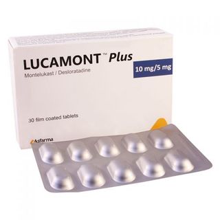 ლუკამონტი პლიუსი ტაბლეტი 10მგ+5მგ #30 0 Lucamont plus tab 10mg+5mg #30