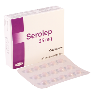 სეროლეპი ტაბლეტი  25მგ #30 0 Serolep tab 25mg #30