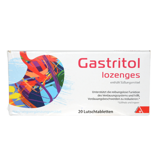 გასტრიტოლი პასტილა #20 0 Gastritol tab cheweb #20