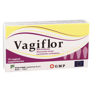 ვაგიფლორი სანთელი ვაგინალური #10 0 Vagiflor supp vagin #10