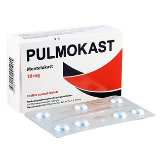 პულმოკასტი ტაბლეტი 10მგ #28 0 Pulmokast chawable tab 10mg #28