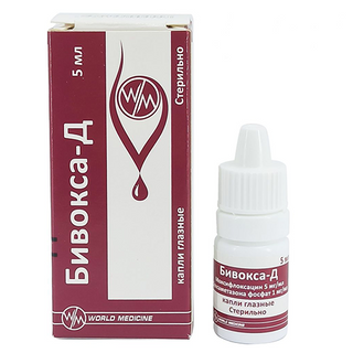 ბივოქსა-D წვეთები თვალის 5მგ+1მგ/1მლ 5მლ ფლაკონი #1 0 Bivoxa-D eye drops 5mg+1mg/1ml  5ml #1