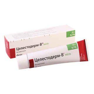 ცელესტოდერმი-V მალამო 0.1% 30გრ ტუბი #1 0 Celestoderm-V ointment 30gr