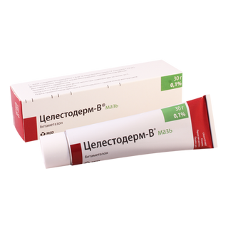 ცელესტოდერმი-V მალამო 0.1% 30გრ ტუბი #1 0 Celestoderm-V ointment 30gr