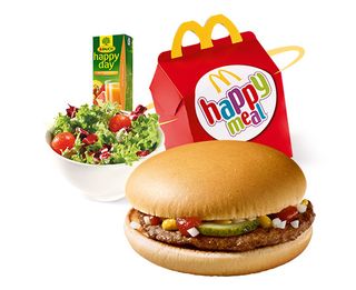 Happy Meal Hamburger
