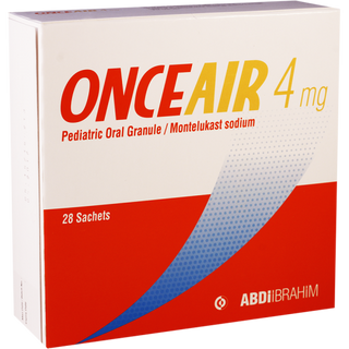 ვანსეარი პედიატრიული გრანულა 4მგ პაკეტი #28 0 Onceair oral granul 4mg #28