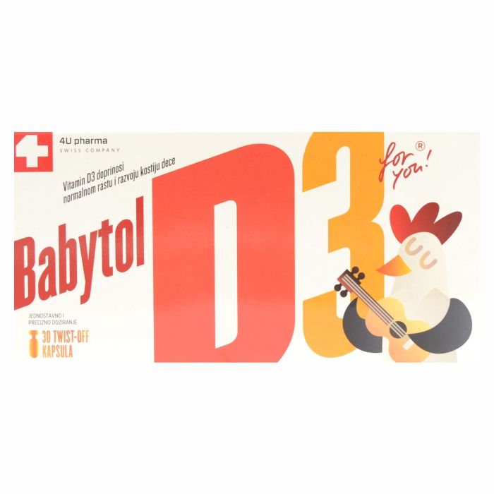 BABYTOL D3 TWIST-OF kaps. a'30