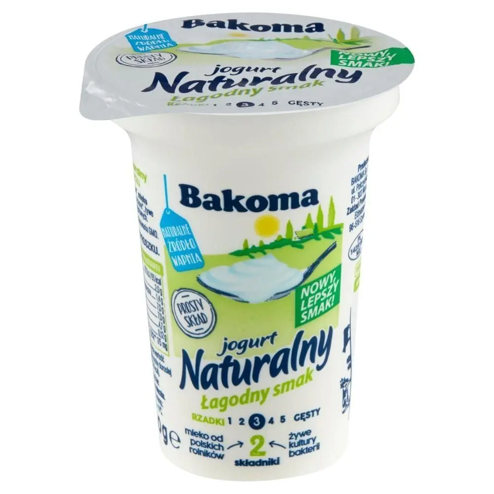 Jogurty naturalne