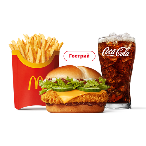 MCCRISPY TERIYAKI MENU