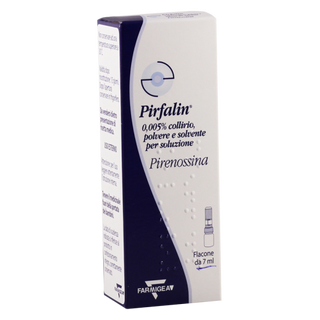 პირფალინი წვეთები თვალის 0.005% 7მლ ფლაკონი+გამხსნელი #1 0 Pirfalin 0.005% vial