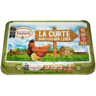 Familia Toneli, Oua cod 1 marime L, 15 bucati (ID 63210)