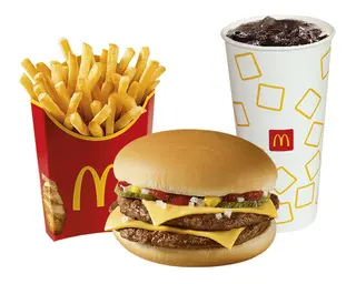 Dupli Cheeseburger obrok
