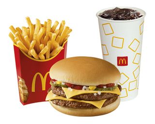 Dupli Cheeseburger obrok