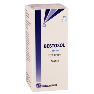 ბესტოქსოლი წვეთები თვალის 4% 10მლ ფლაკონი #1 0 Bestoxol 4% eye drops 10ml #1