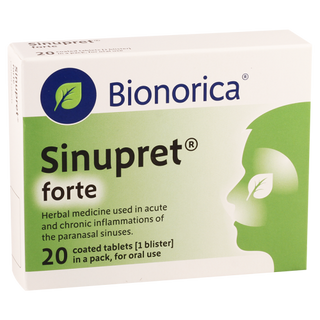 სინუპრეტი ფორტე ტაბლეტი #20 0 Sinupret forte tab #20