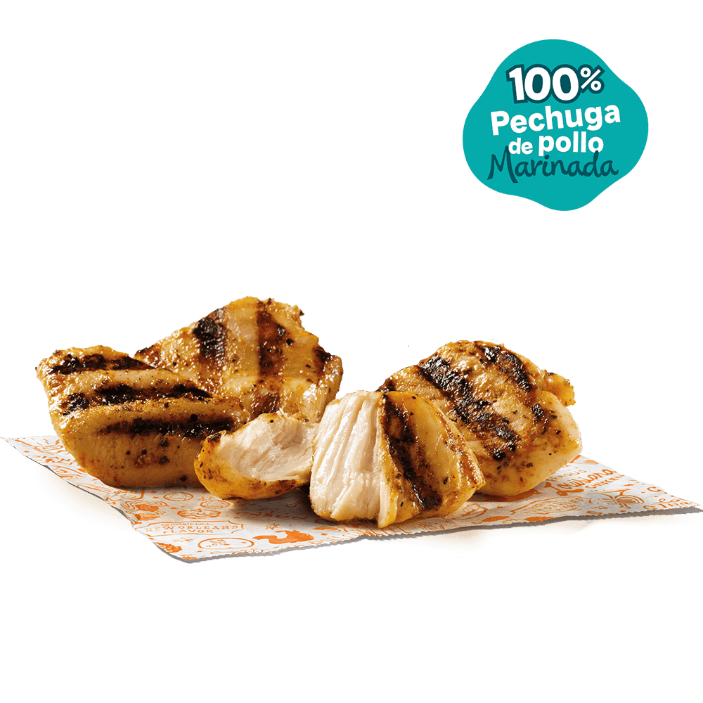 Menú The Chick'n Wrap Plancha