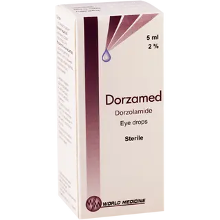 დორზამედი წვეთები თვალის 2% 5მლ ფლაკონი #1 0 Dorzamed 2% eye drops 5ml #1
