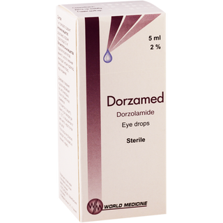 დორზამედი წვეთები თვალის 2% 5მლ ფლაკონი #1 0 Dorzamed 2% eye drops 5ml #1