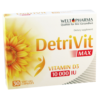 დეტრივიტი მაქსი კაფსულა 10000სე #30 0 Detrivit max caps 10000IU #30