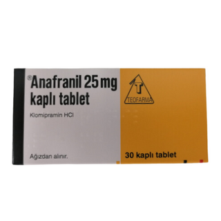ანაფრანილი ტაბლეტი 25მგ  #30 0 Anafranil tab 25mg #30 /TR/