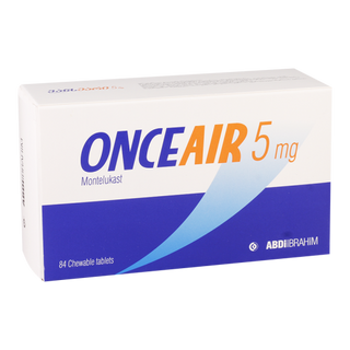 ვანსეარი ტაბლეტი საღეჭი 5მგ #84 0 Onceair tab cheweble 5mg #84
