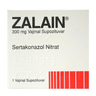 ზალაინი სანთელი ვაგინალური 300მგ  #1 0 Zalain vag supp 300mg #1 /TR/