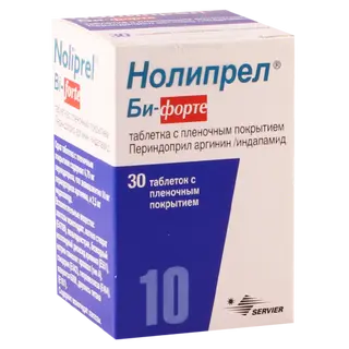 ნოლიპრელი ბი ფორტე ტაბლეტი 10მგ+2.5მგ #30 0 Noliprel Bi-forte  tab 10mg+2.5mg #30