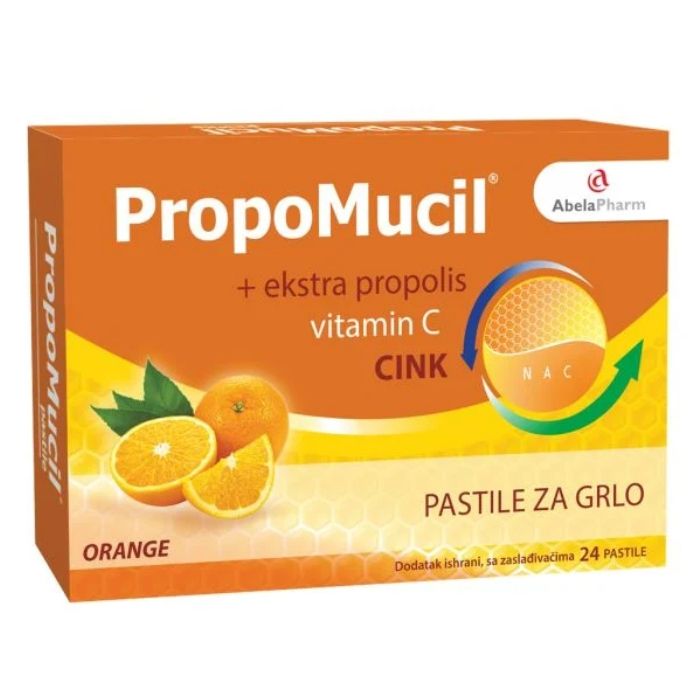 *PropoMucil Pomorandza 24 past. 