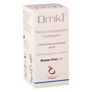 OMK1 (ომკ) წვეთები თვალის 10მლ ფლაკონი #1 0 Omk 1 eye dr 10ml #1