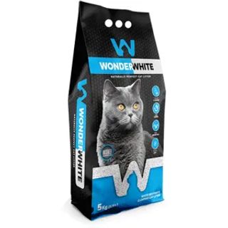 Wonder White - კატის ქვიშა უსუნო 5კგ