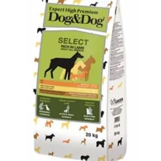 Dog&Dog - ოპტი სელექტი, ბატკნის ხორცით 20კგ