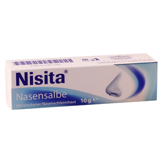 ნიზიტა მალამო ცხვირის 10გრ ტუბი #1 0 Nisita nasal 10gr #1