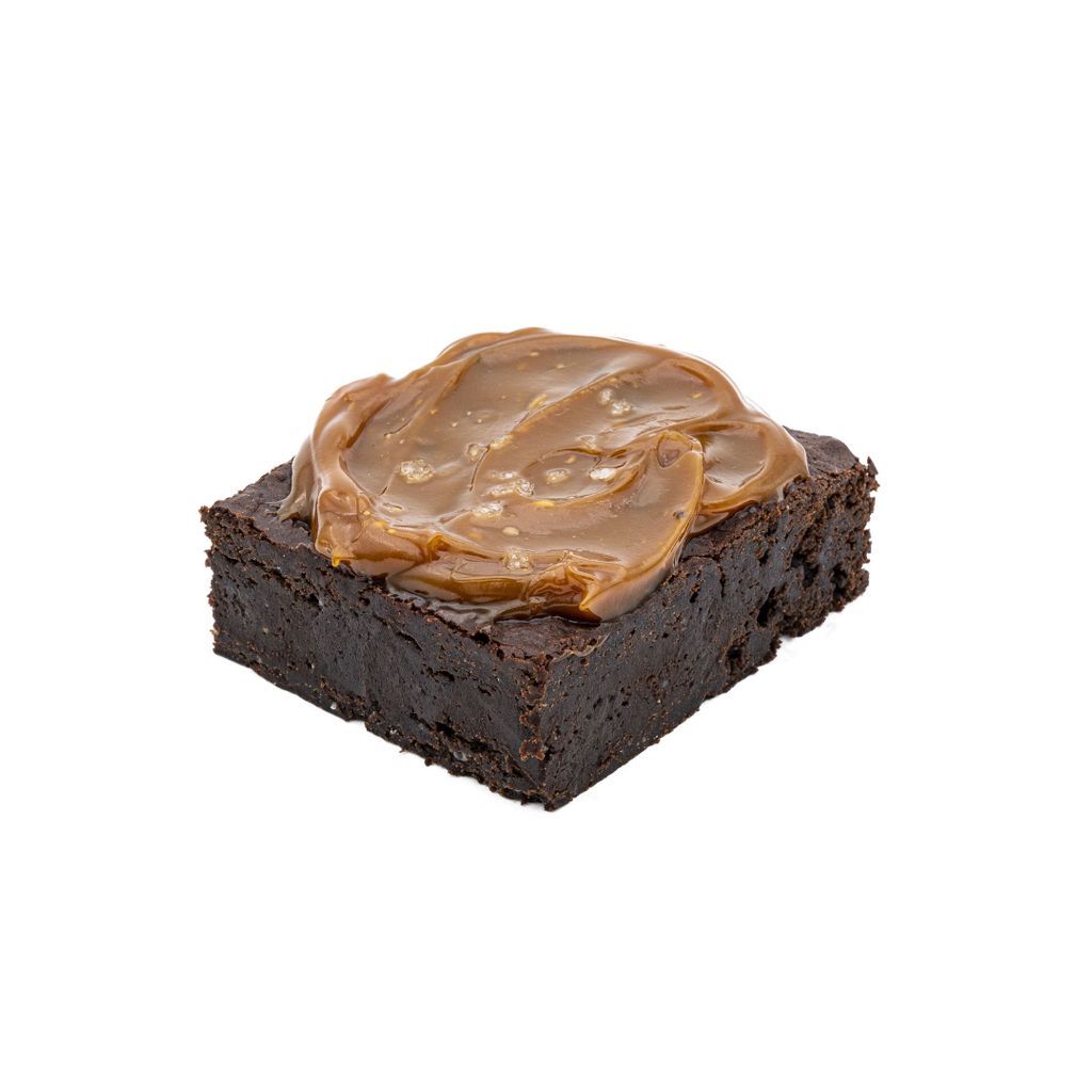 Brownie Con Caramelo Sin Gluten