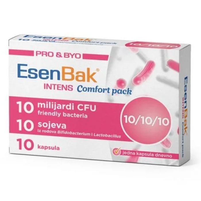 *Esenbak Pro&Bio Intens Comfort Pack 10 cps.