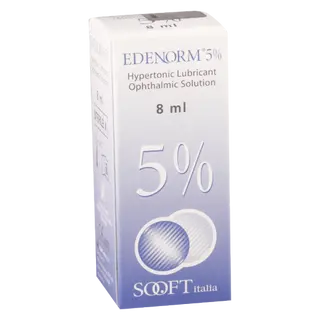 ედენორმ FREE წვეთები თვალის 5% 10მლ ფლაკონი #1 0 Edenorm FREE eye dr 5% 8ml #1