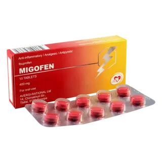 მიგოფენი ტაბლეტი 400მგ #10 0 Migofen tab 400mg #10