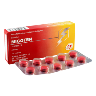 მიგოფენი ტაბლეტი 400მგ #10 0 Migofen tab 400mg #10