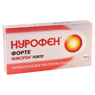 ნუროფენი ფორტე ტაბლეტი 400მგ #12 0 Nurofen tab forte 400mg #12