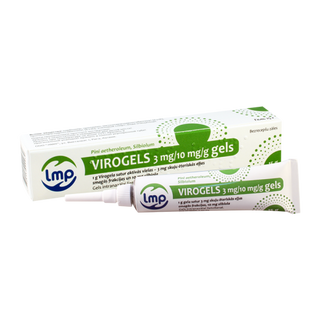 ვიროგელი მალამო ცხვირის 0.3% 15გრ ტუბი #1 0 Virogels nasal gel 0.3% 15g #1