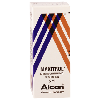 მაქსიტროლი წვეთები თვალის 5მლ ფლაკონი #1 0 Maxitrol eye drops 5ml #1