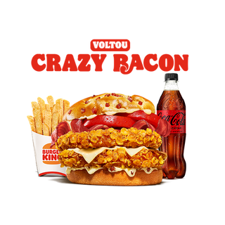 Menu Crazy Bacon Double Crispy Chicken
