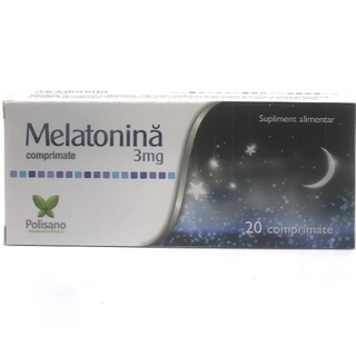 მელატონინი ტაბლეტი 3მგ #20 0 Melatonina tab 3mg #20