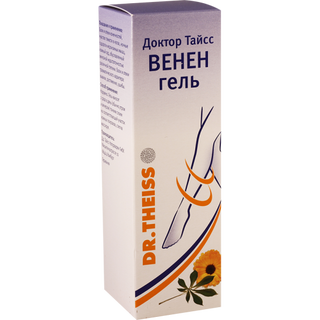 დ.ტ. ვენენი გელი 100გრ ტუბი #1 0 Dr.Theiss Venen gel 100ml #1