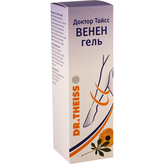 დ.ტ. ვენენი გელი 100გრ ტუბი #1 0 Dr.Theiss Venen gel 100ml #1