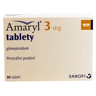 ამარილი ტაბლეტი 3მგ  #30 0 Amaril tab 3mg #30 /TR/