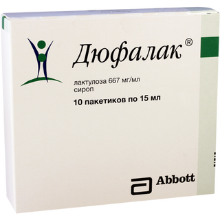 დუფალაკი სიროფი 667მგ/1მლ  15მლ პაკეტი #10 0 Dufalac pak 15ml #10
