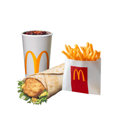 Menu P'tit Wrap Miel Moutarde