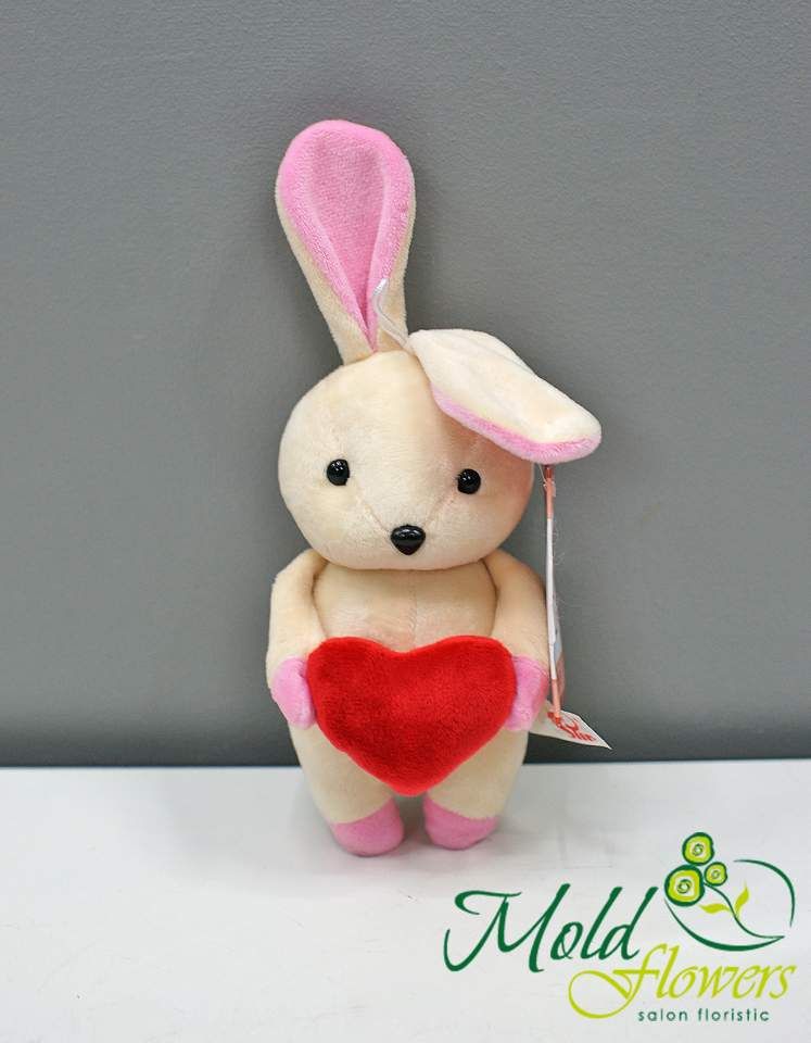 Iepuraș Bunny crem h=21 cm