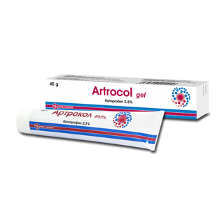 ართროკოლი გელი 2.5% 45გრ ტუბი #1 0 Artrocol gel 2.5% 45g #1